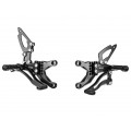 Bonamici Racing Aluminium Rearsets for the Kawasaki ZX-6R 2003-2004
